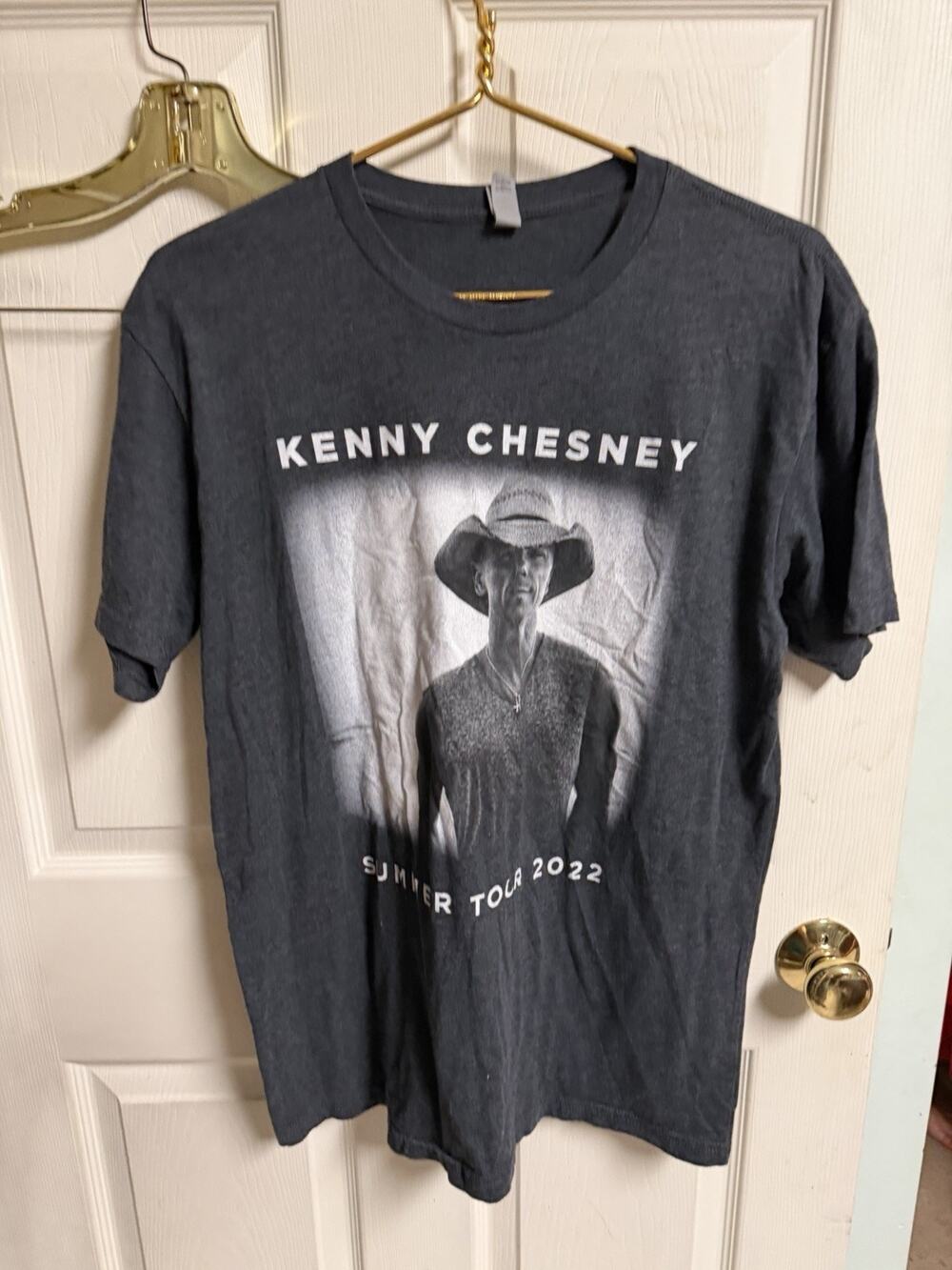 Kenny Chesney Summer Tour 2022 Here Now Country Concert Band T Shirt Large 40w